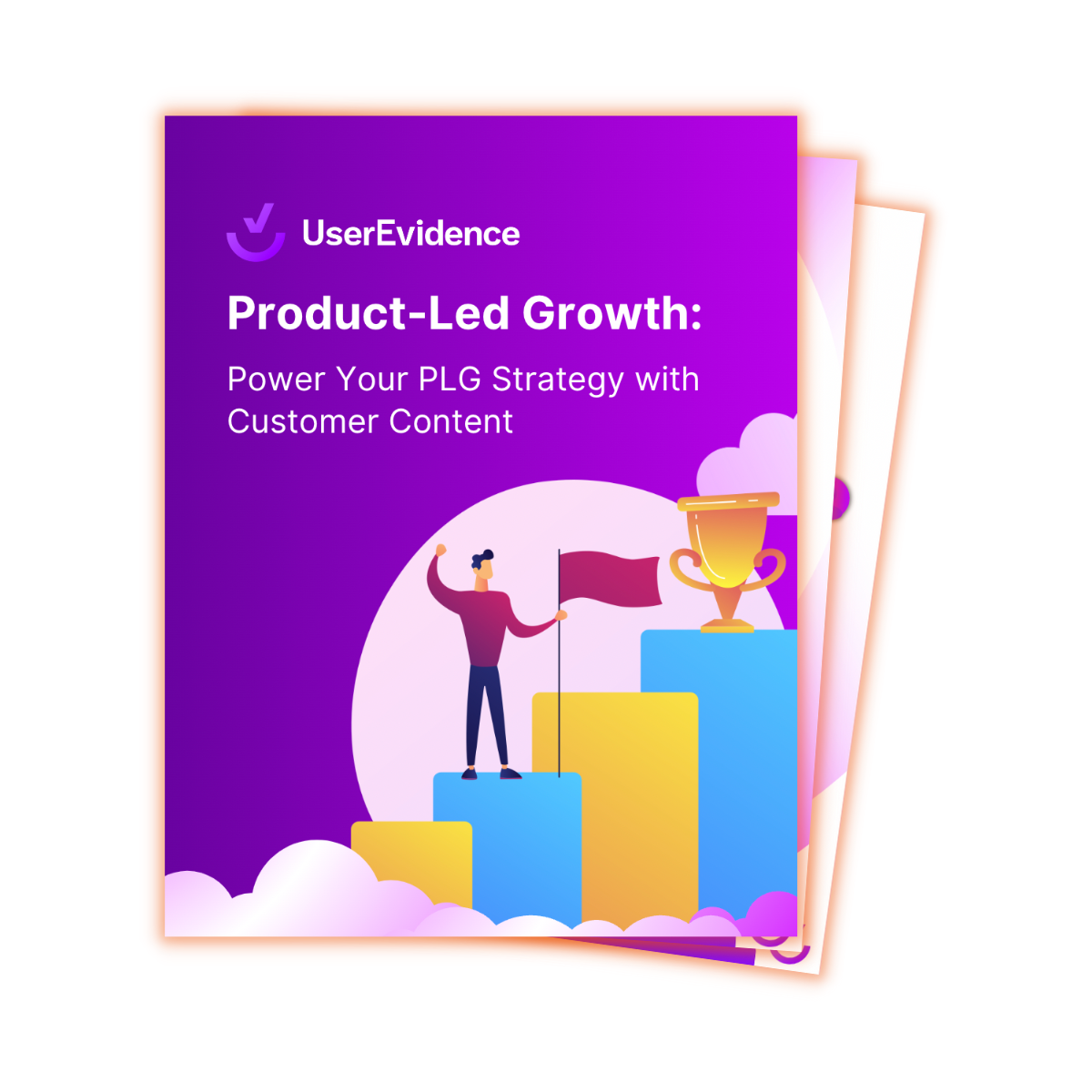 UserEvidence_PLG Ebook Icon_Orange Fade